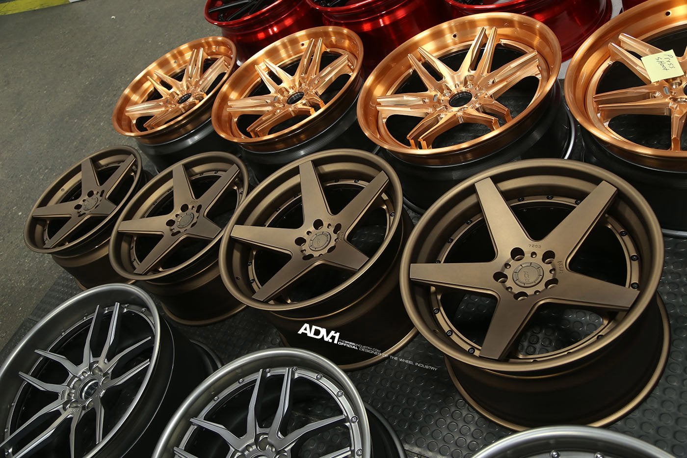FS: 19" ADV1 Wheels 19x10 / 19x12 Deep Concave Bronze Wheels